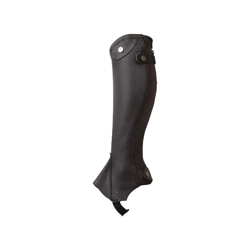 Leather mini-chaps T de T Schubert